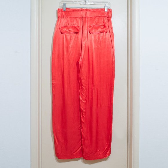 NWT J.Crew Drapey tie-waist cargo pant Size 4 - Picture 4 of 5